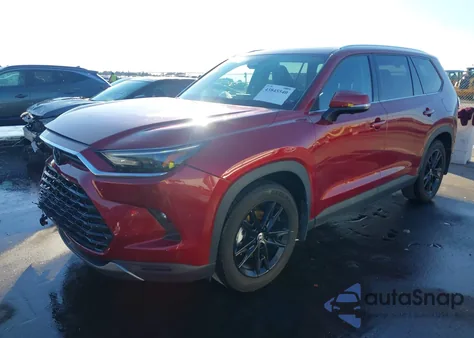 2024 Toyota Grand Highlander Platinum from USA, damaged, VIN 5TDAAAB57RS038447